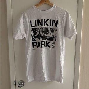 Linkin Park White Graphic T-Shirt - M